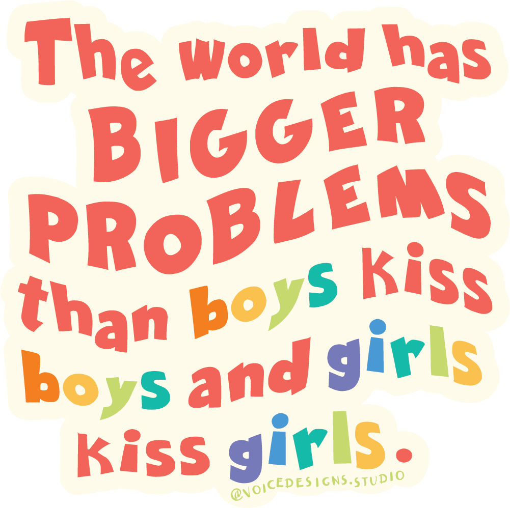 Bigger Problems Sticker