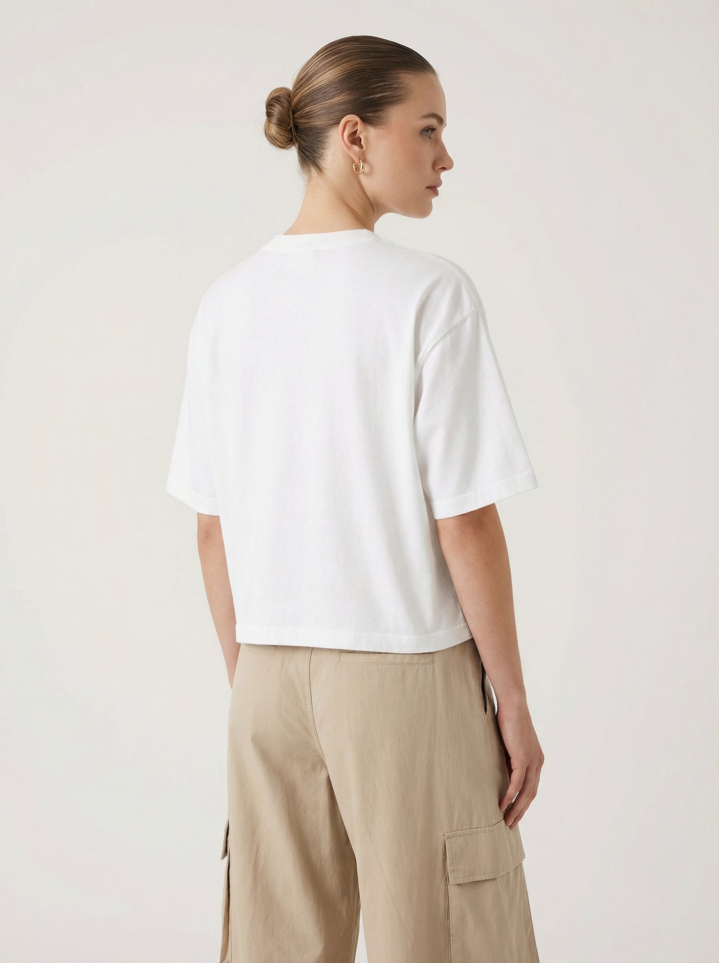 Feminist Streetwear Graphic Tee - "She/Hurricane" Heavyweight Boxy Shirt