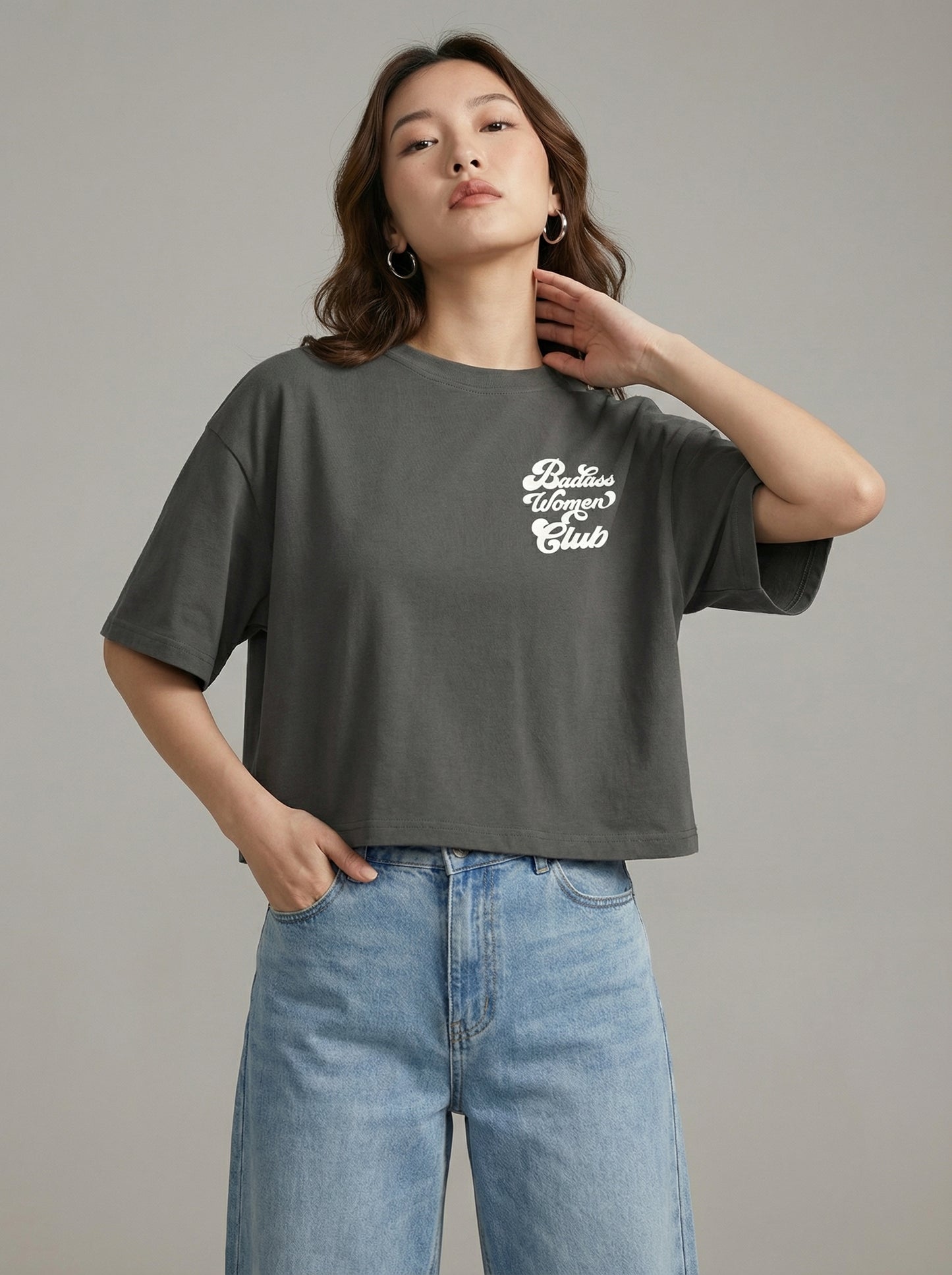Badass women club Boxy T-shirt