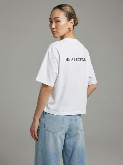 Don't Be a Lady Boxy T-shirt