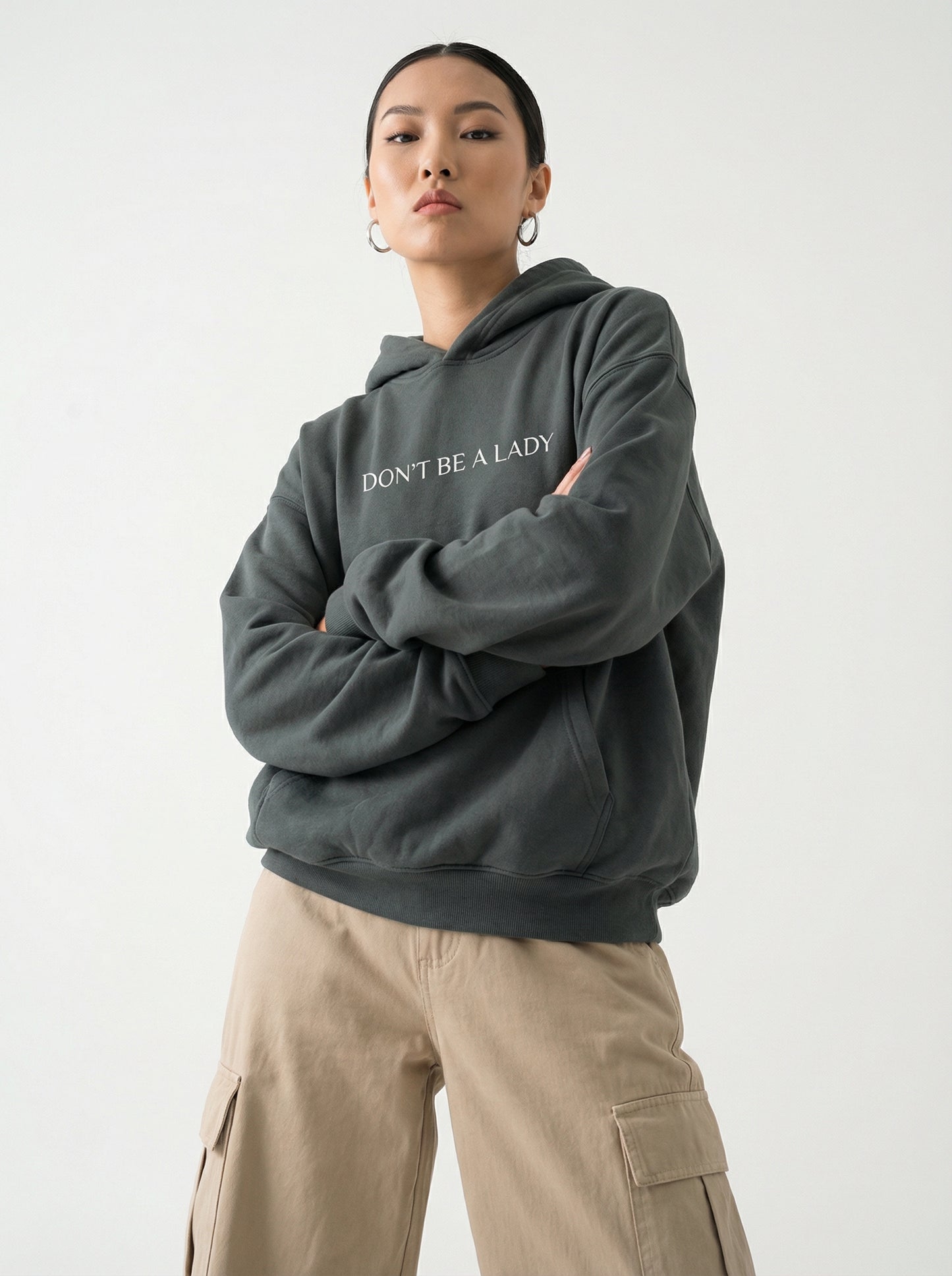 Empowering Feminist Gift Idea - "Don't Be a Legend" Premium Hoodie