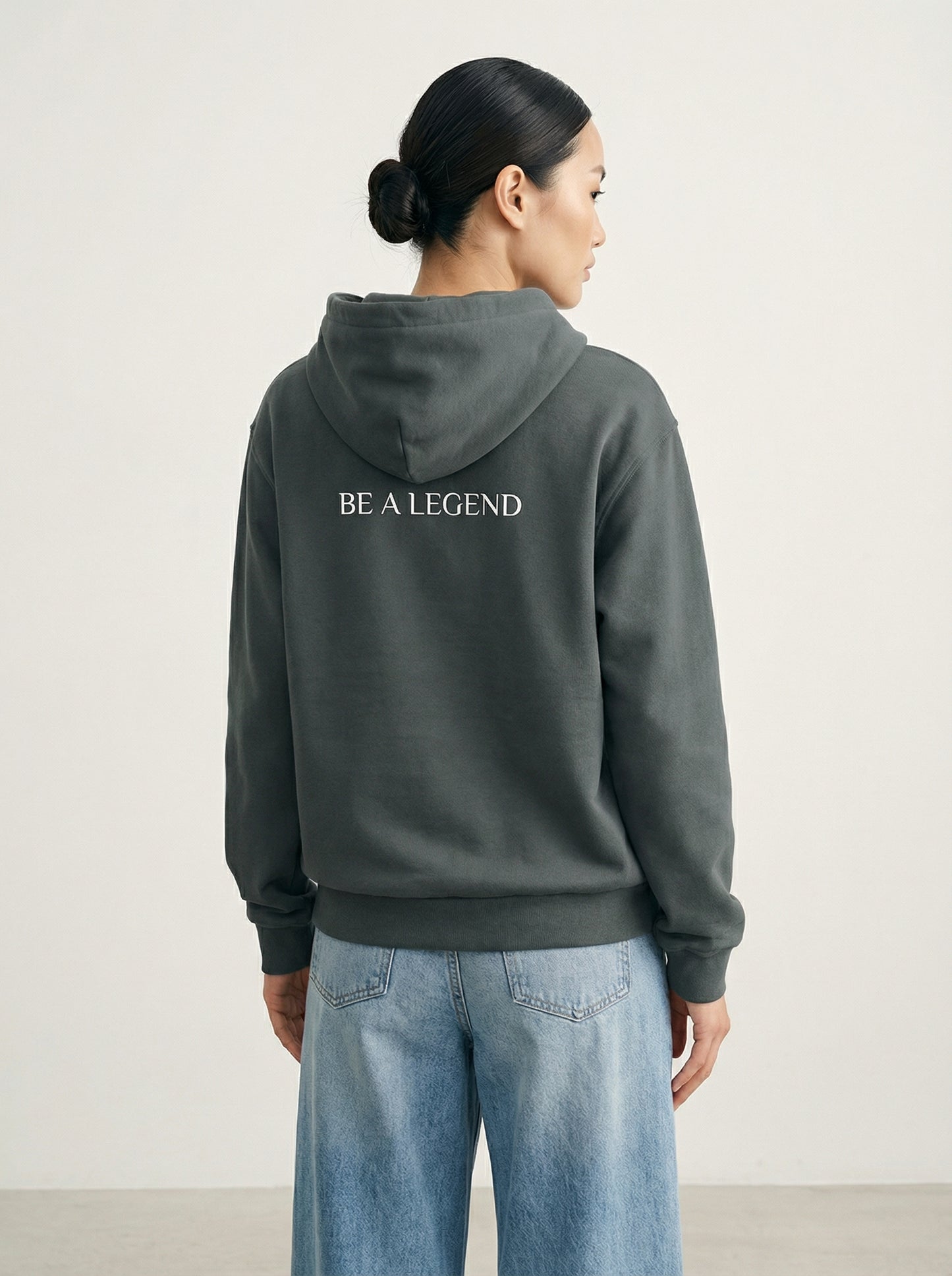 Empowering Feminist Gift Idea - "Don't Be a Legend" Premium Hoodie