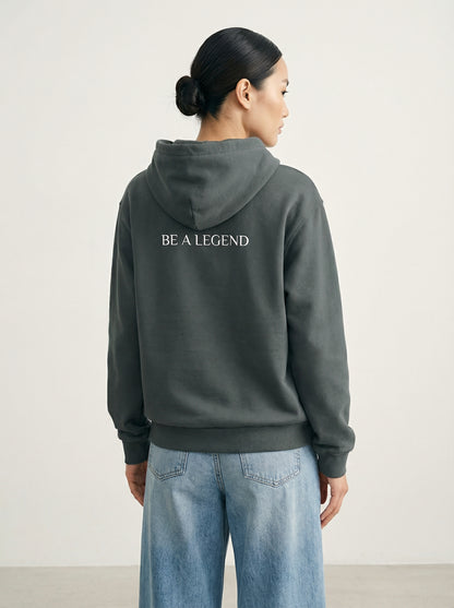 Empowering Feminist Gift Idea - "Don't Be a Legend" Premium Hoodie