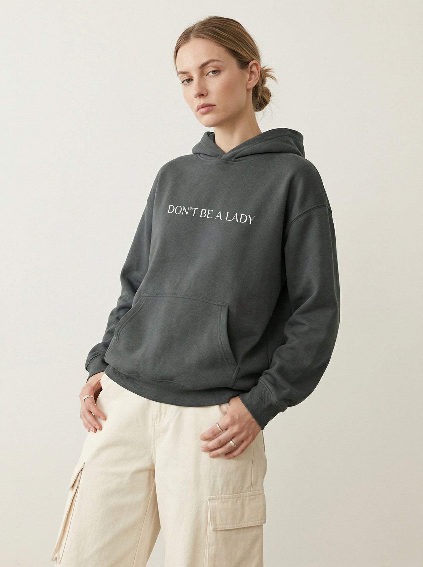 Empowering Feminist Gift Idea - "Don't Be a Legend" Premium Hoodie