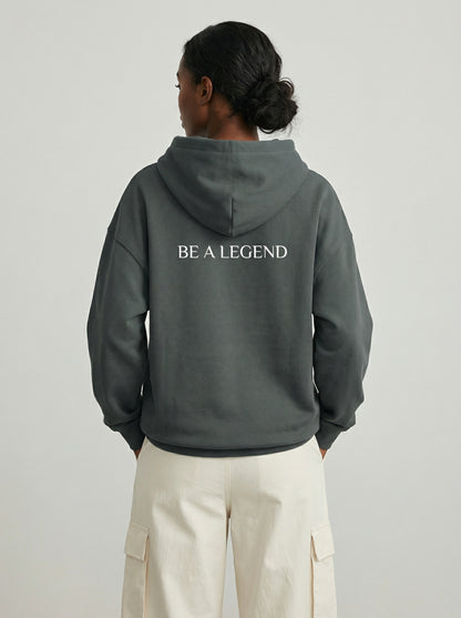 Empowering Feminist Gift Idea - "Don't Be a Legend" Premium Hoodie