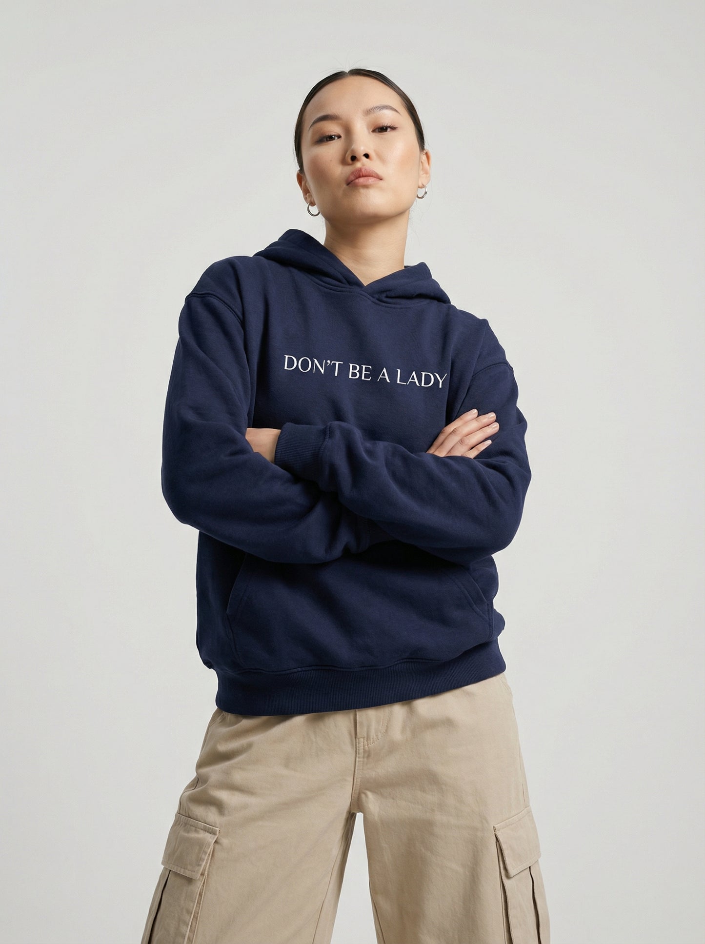 Empowering Feminist Gift Idea - "Don't Be a Legend" Premium Hoodie