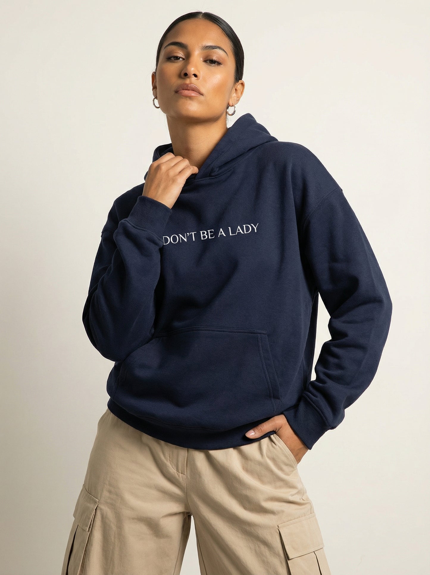 Empowering Feminist Gift Idea - "Don't Be a Legend" Premium Hoodie