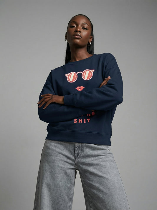 Do No Harm, Take No Shit Batwing Sweatshirt