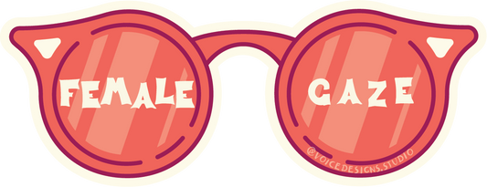 Female Gaze Sticker