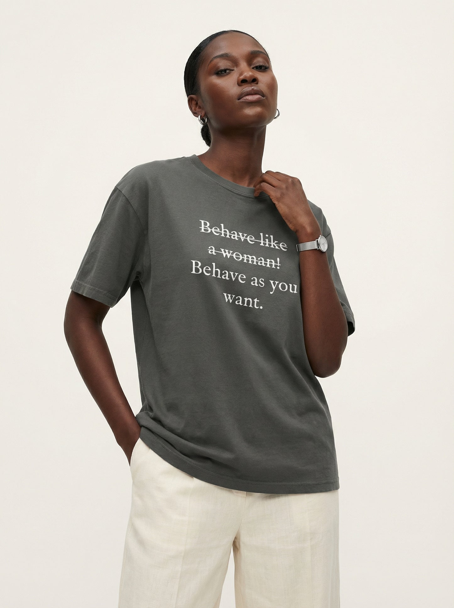 Behave as you want T-shirt
