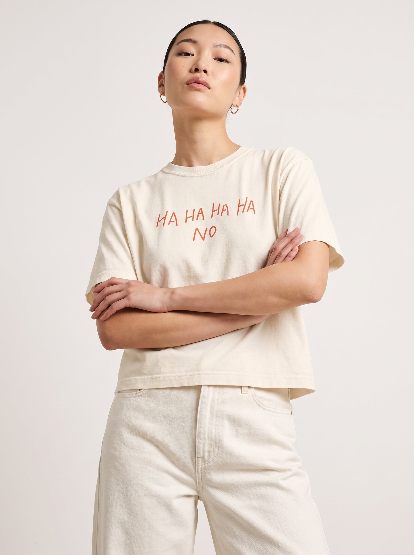 HAHAHAHANO Boxy T-shirt