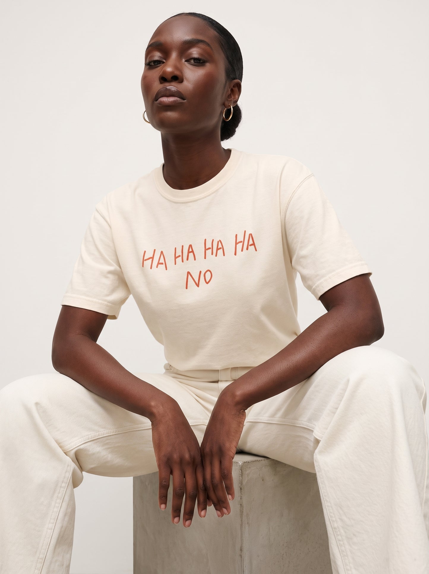 HAHAHAHANO Boxy T-shirt