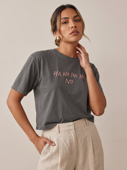 HAHAHAHANO Boxy T-shirt