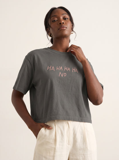 HAHAHAHANO Boxy T-shirt