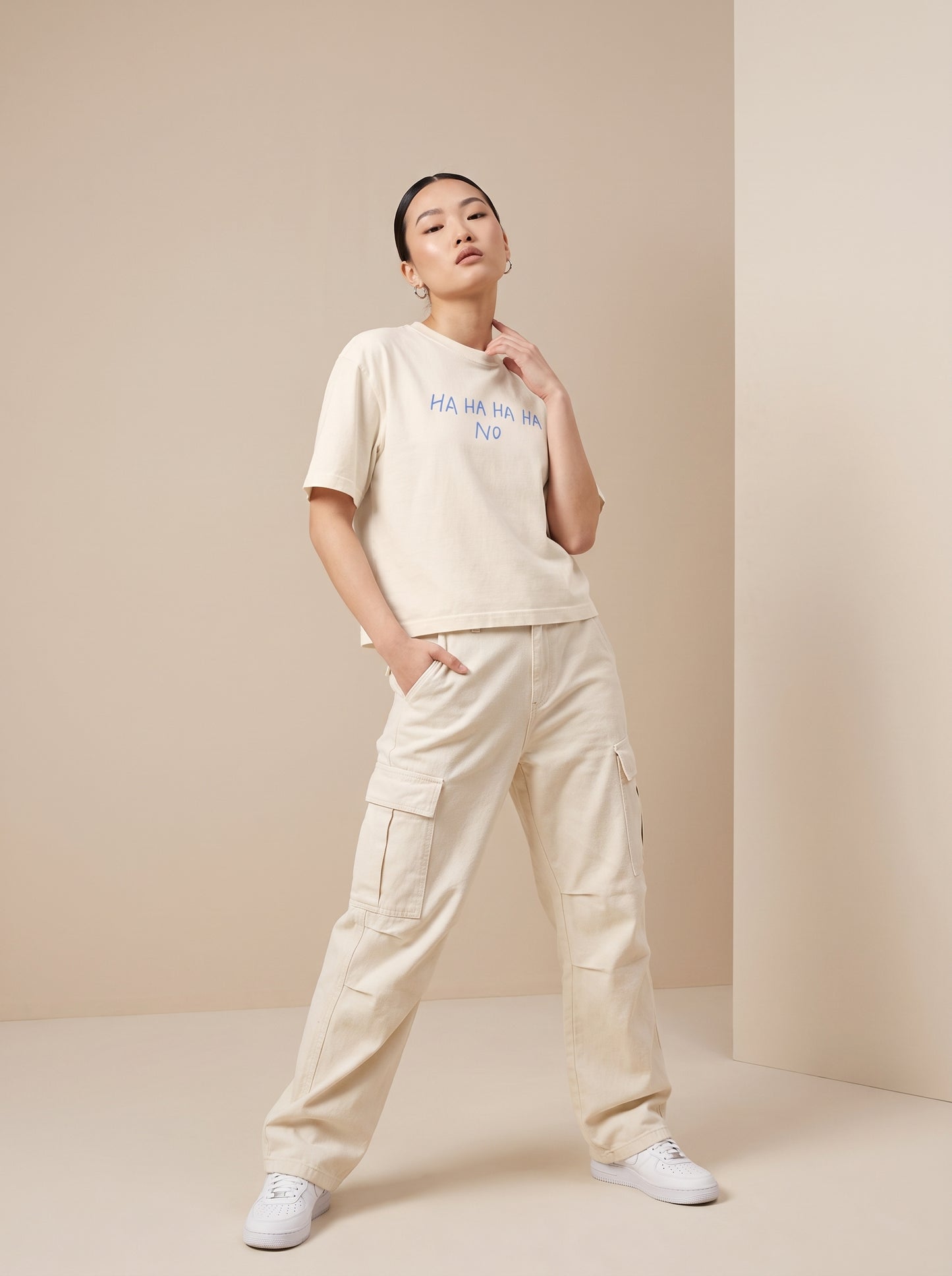 HAHAHAHANO Boxy T-shirt