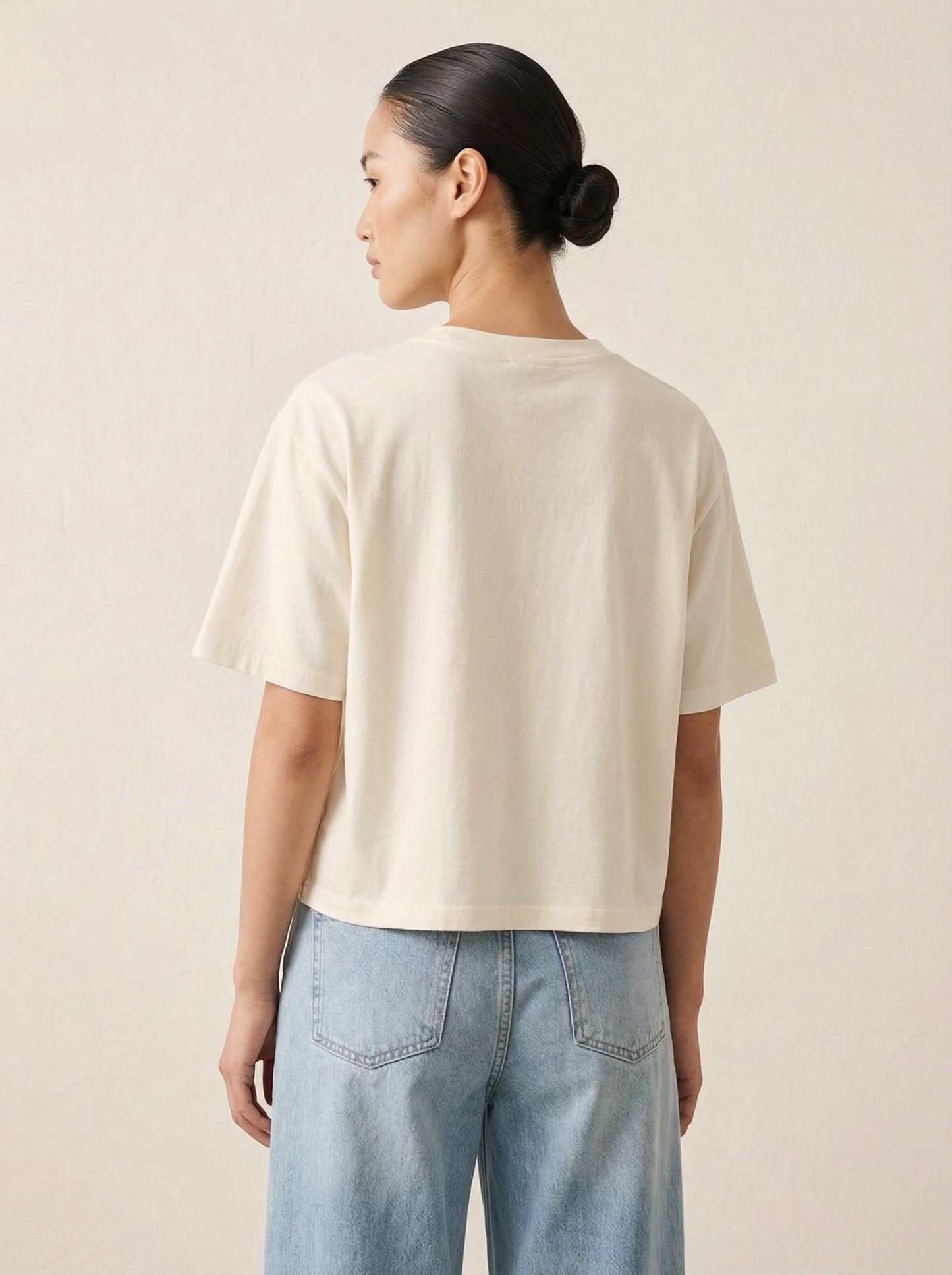 Feminist Streetwear Graphic Tee - "She/Hurricane" Heavyweight Boxy Shirt