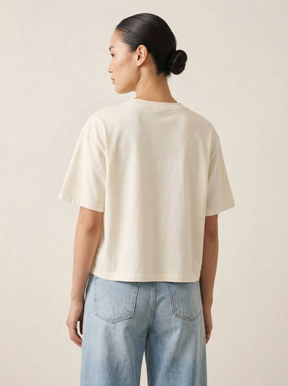 Feminist Streetwear Graphic Tee - "She/Hurricane" Heavyweight Boxy Shirt