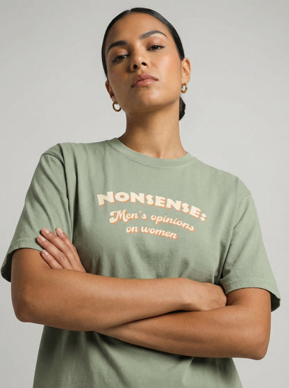 Nonsense: Men's Opinions on Women T-shirt