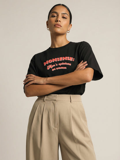 Nonsense: Men's Opinions on Women T-shirt
