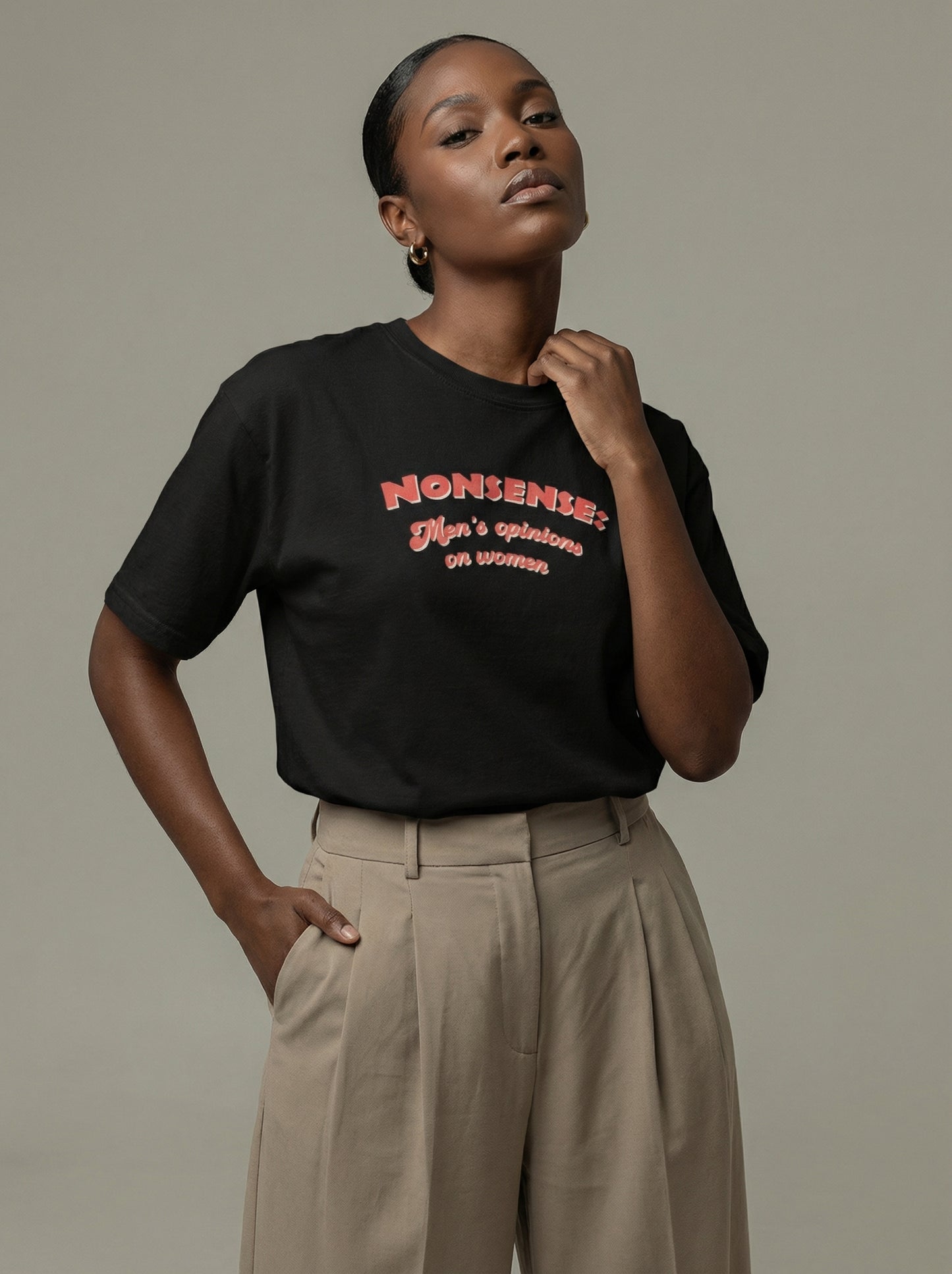 Nonsense: Men's Opinions on Women T-shirt