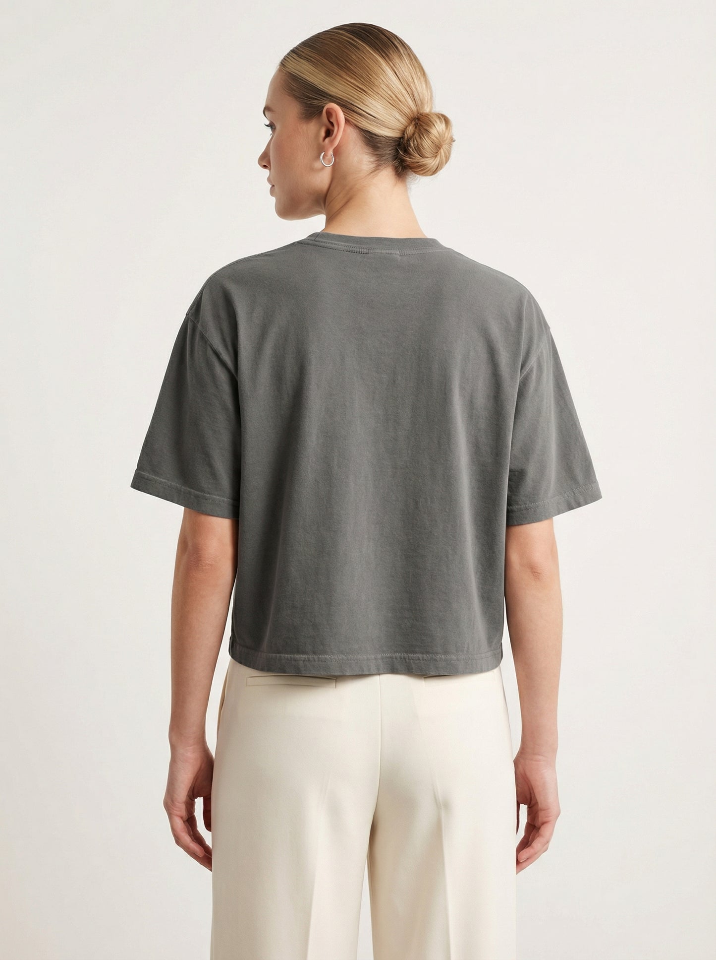 Feminist Streetwear Graphic Tee - "She/Hurricane" Heavyweight Boxy Shirt