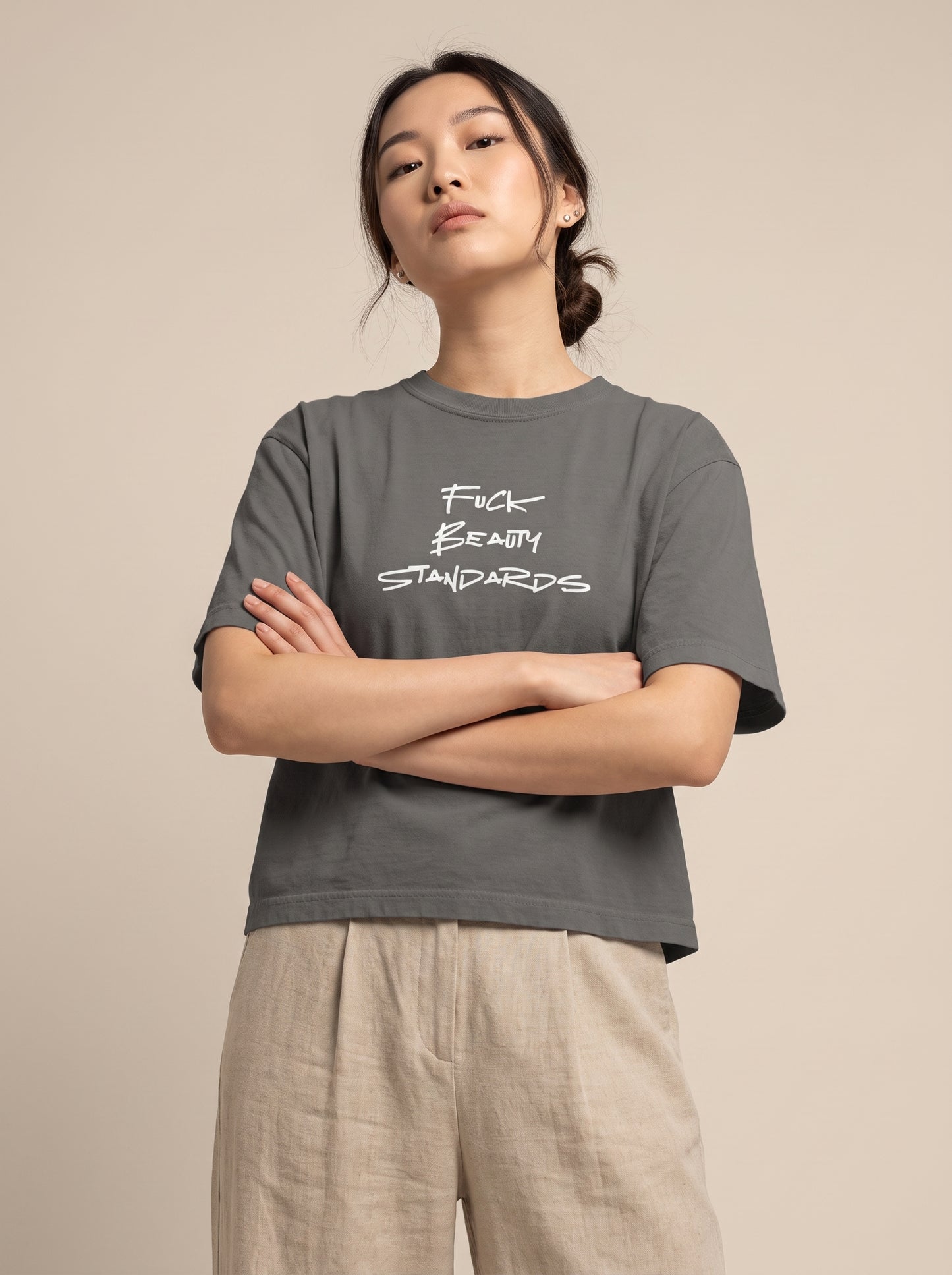 F*ck Beauty Standards Boxy T-shirt