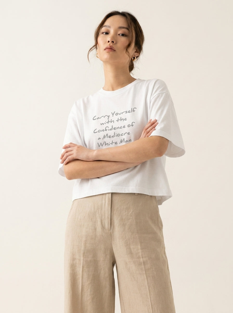 Confidence of a Mediocre White Man Boxy Tee