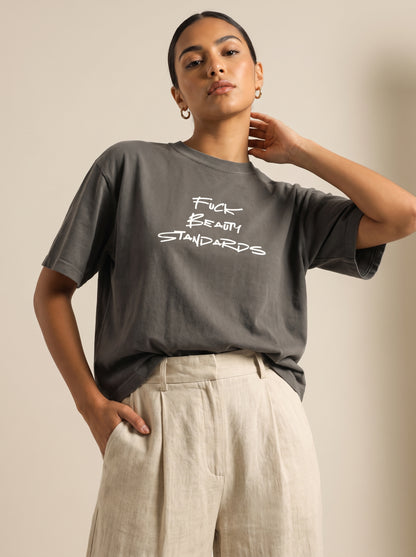 F*ck Beauty Standards Boxy T-shirt