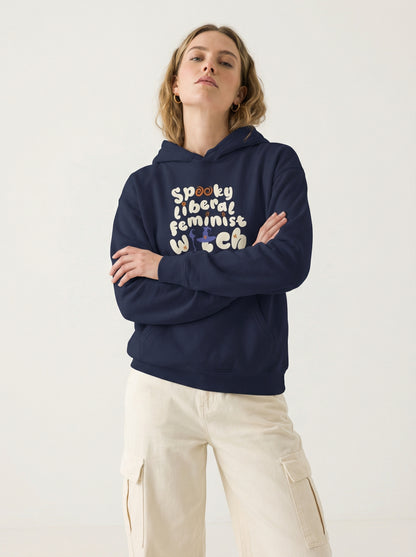 Spooky Liberal Feminist Witch Hoodie